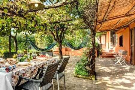 Gocce Villas - Villa De Flores Country Style Villa With Pool Massa Lubrense Bagian luar foto