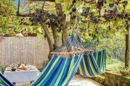 Gocce Villas - Villa De Flores Country Style Villa With Pool Massa Lubrense Bagian luar foto
